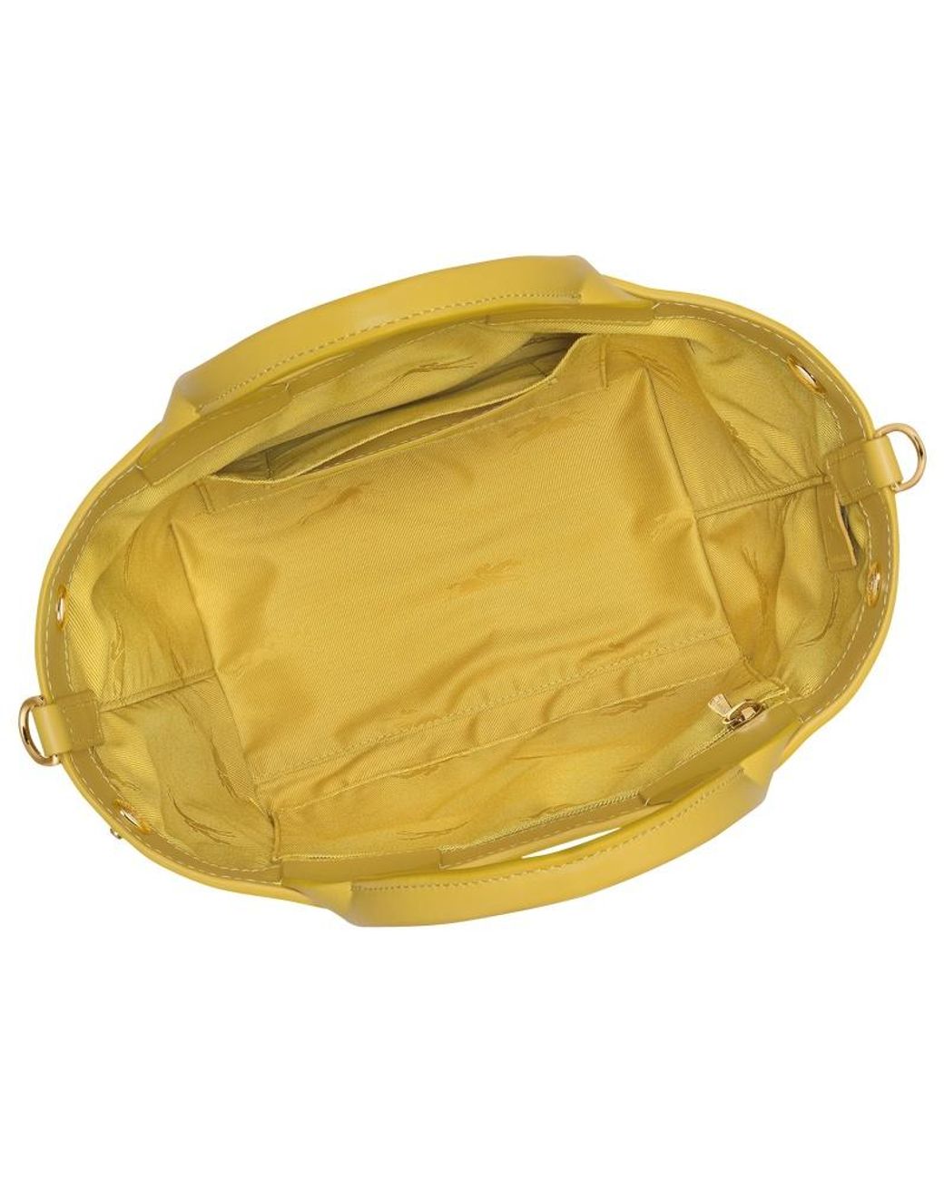 Longchamp Yellow Small Roseau Tote Bag