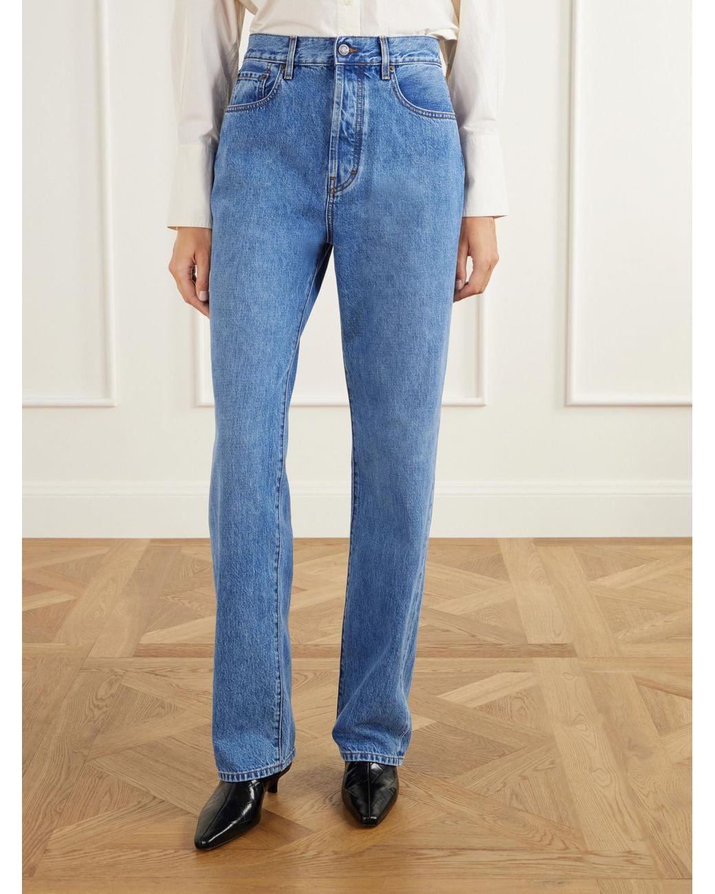 Kallmeyer Blue Straight-Leg Jeans