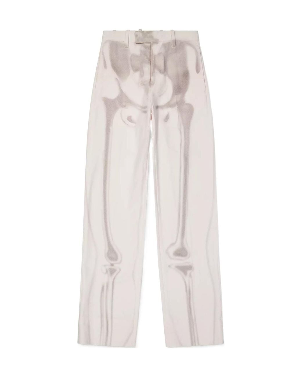 Off-White c/o Virgil Abloh White Body Scan Denim Jeans for men