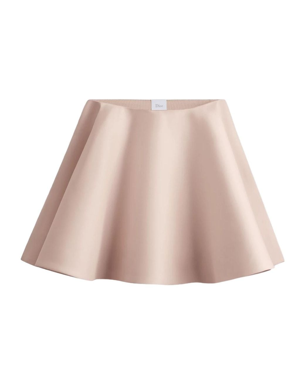 Dior Natural Flared Miniskirt