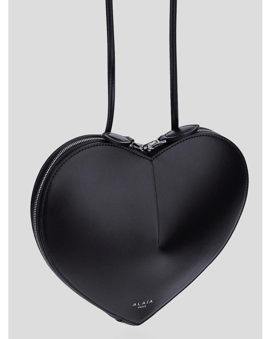 Alaïa Black Alaïa Le Coeur Heart-Shape Crossbody Bag