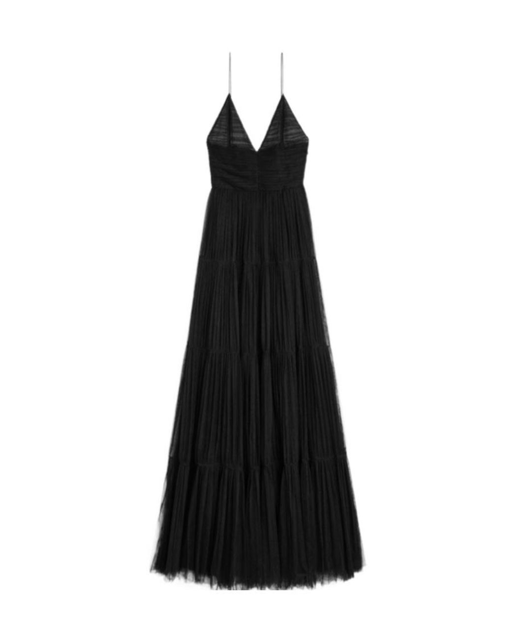 Céline Black Long Dress