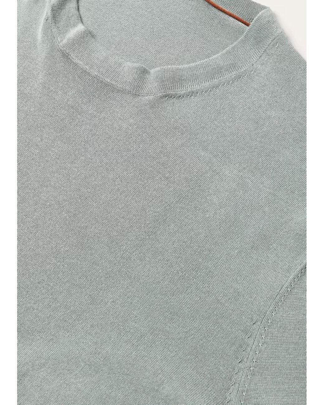 Loro Piana Gray Crewneck for men