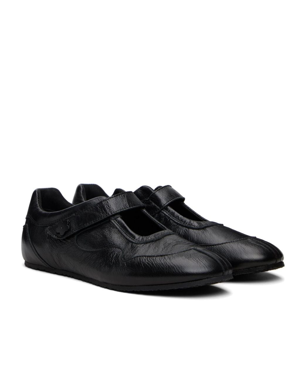 CECILIE BAHNSEN Black Bess Mary Jane Ballet Flats