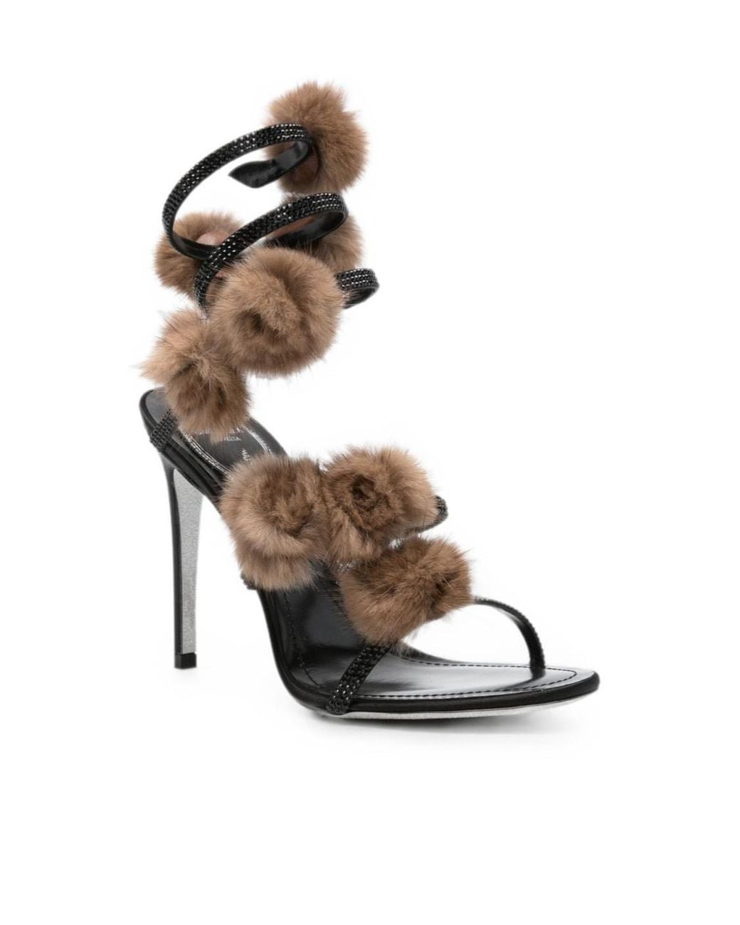 Rene Caovilla White René Caovilla Rosalia Stiletto Heel Sandals