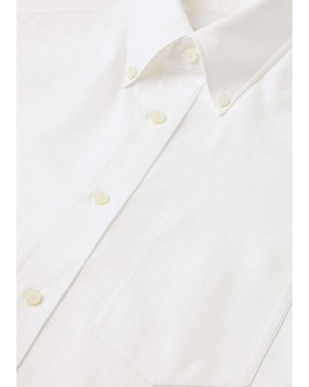 Loro Piana White Elia Shirt for men