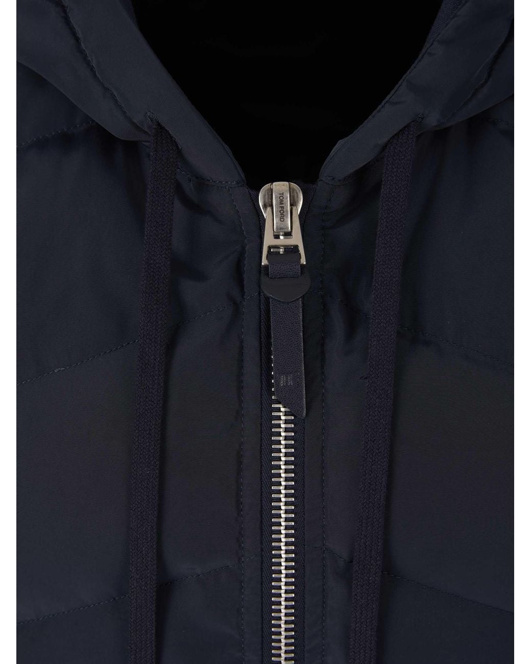 Tom Ford Blue Padded Down Vest for men