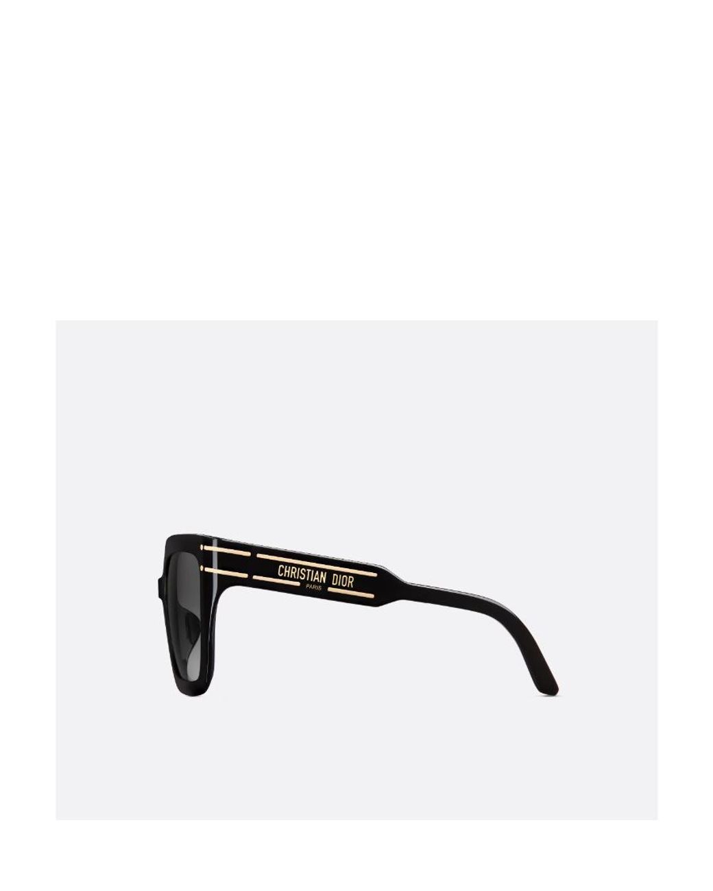 Dior Black Eyewear Square Frame Sunglasses