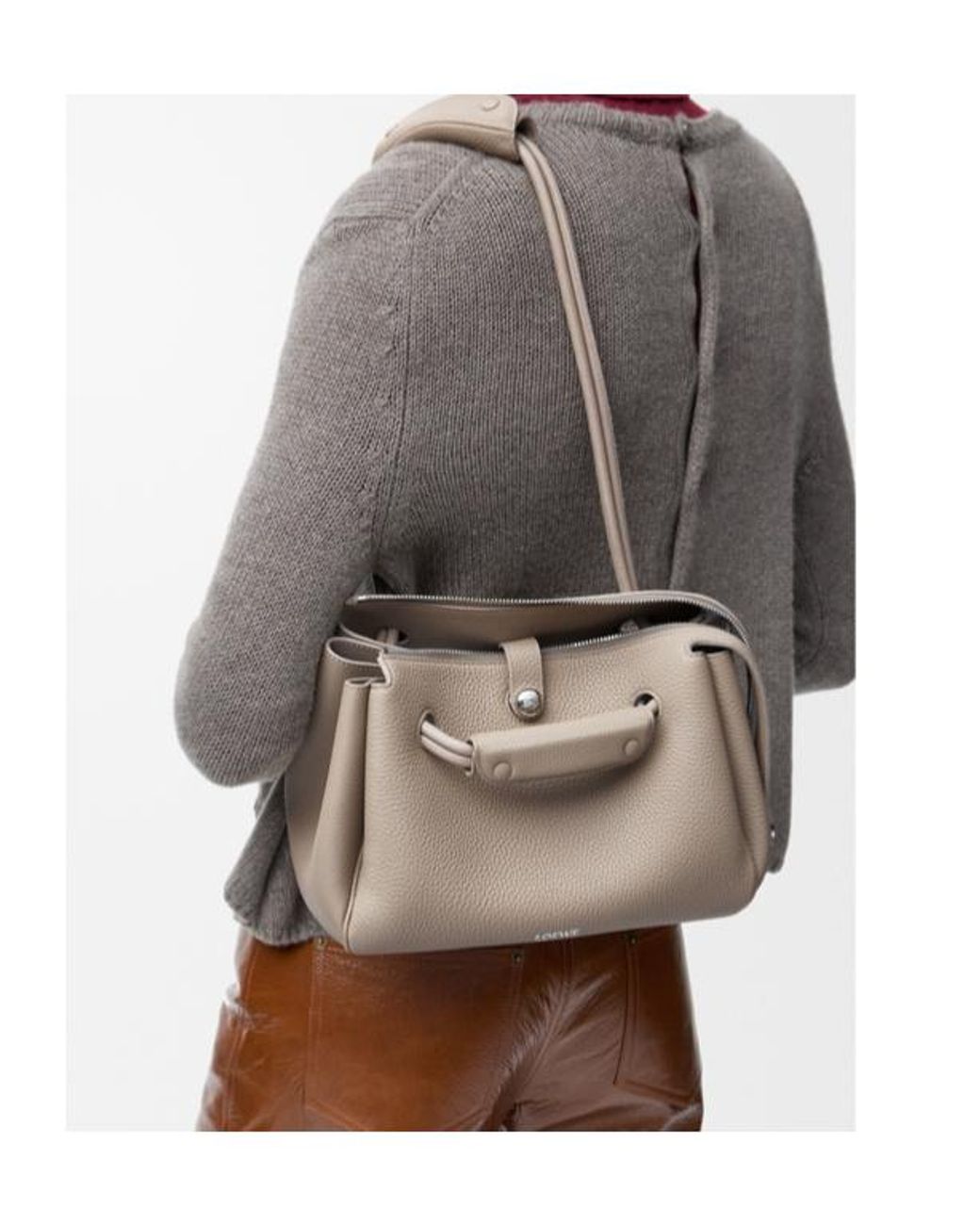 Loewe Natural Top Handle Shoulder Bag