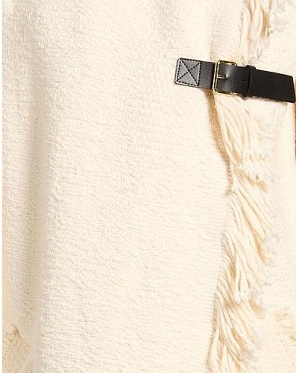 Isabel Marant Natural Single-Breasted Overcoat