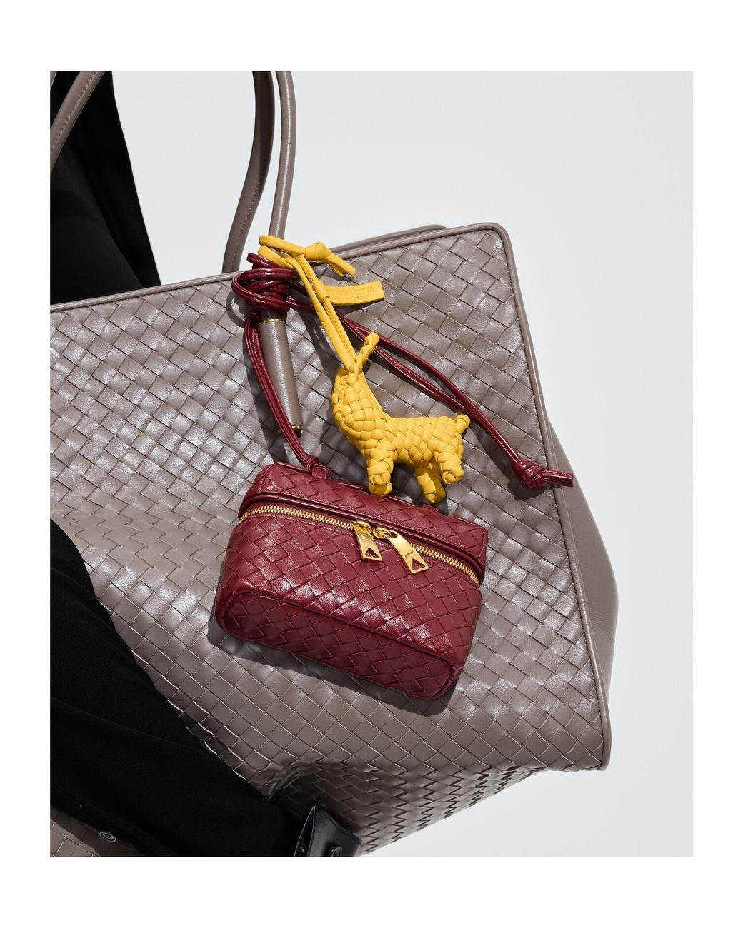 Bottega Veneta Red Candy Makeup Case Charm
