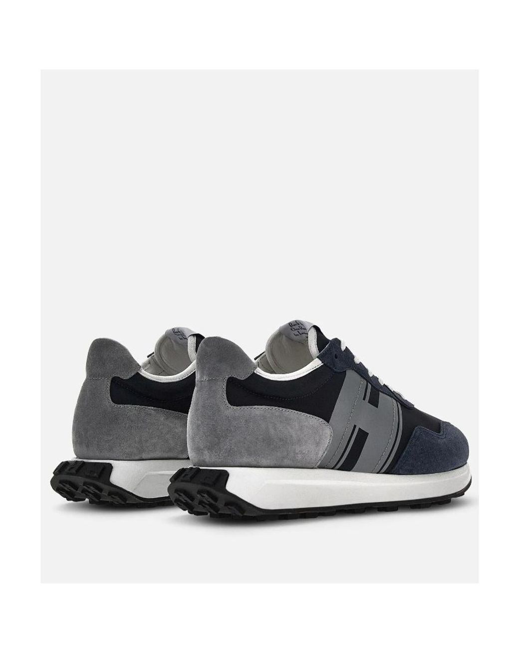 Hogan Blue H601 Lace-Up Sneakers for men