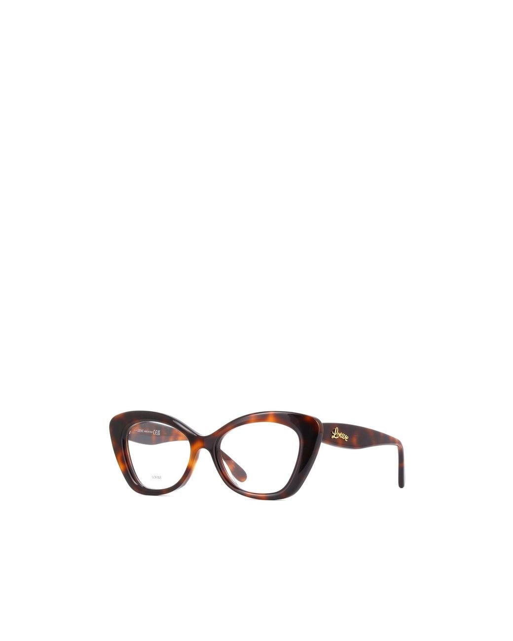 Loewe White Cat-Eye Flat Mirror for men