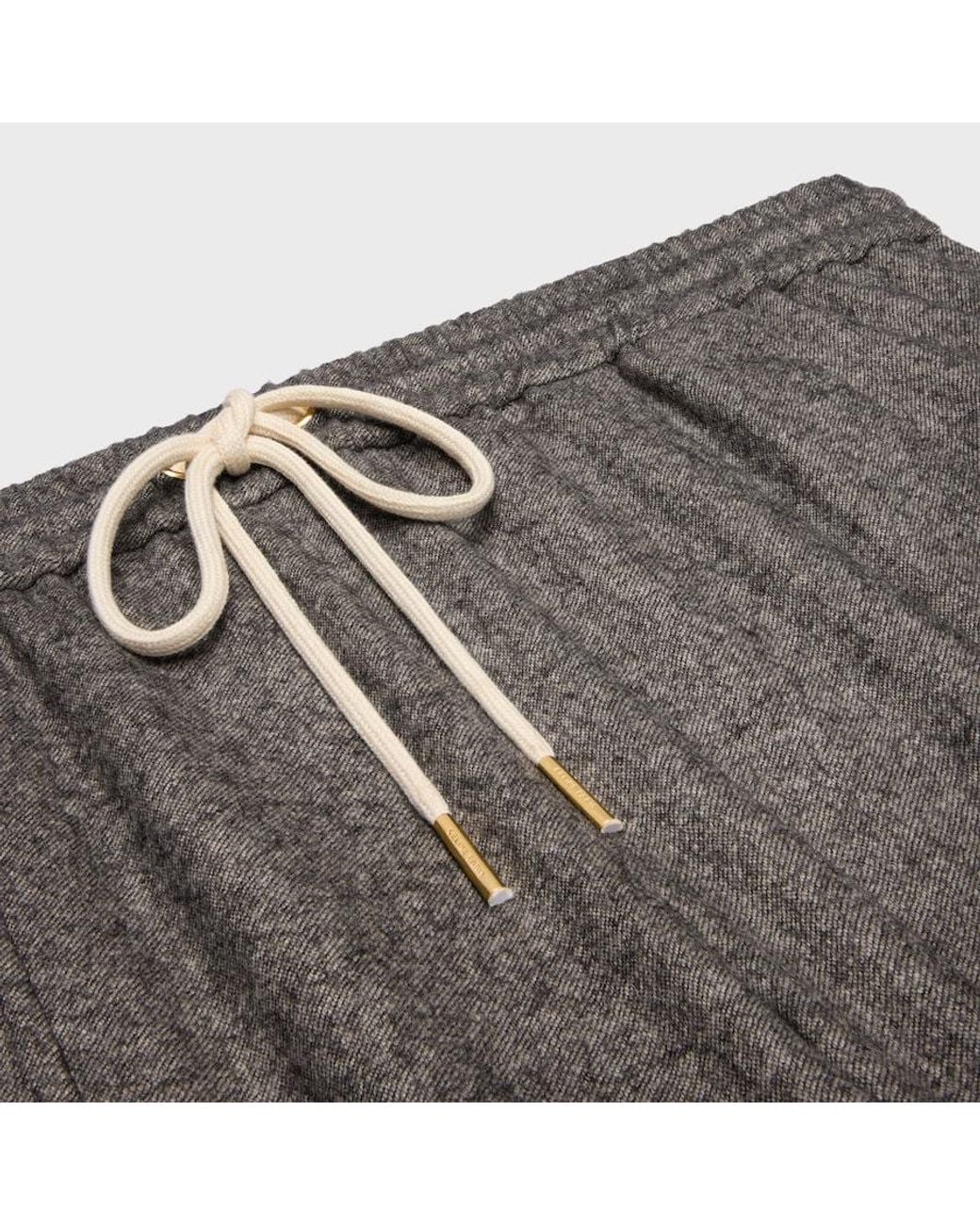 Céline Gray Drawstring Trousers