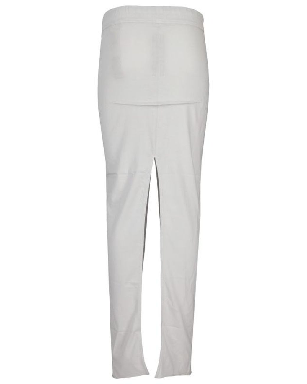 Rick Owens Gray Sliced Pillar Maxi Skirt