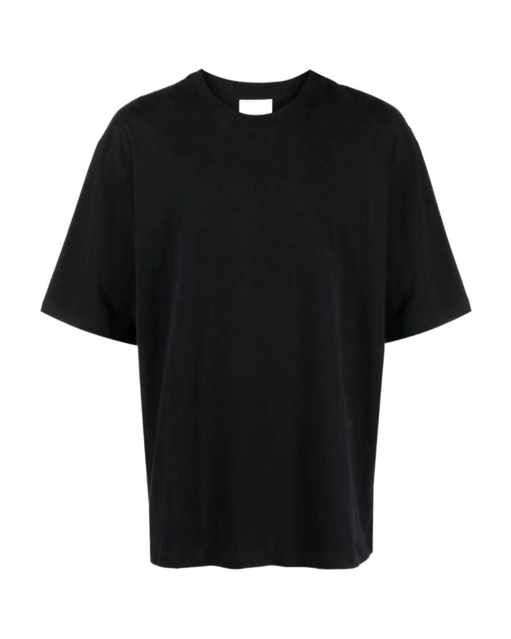 Isabel Marant Black Logo-Printed Crewneck T-Shirt for men