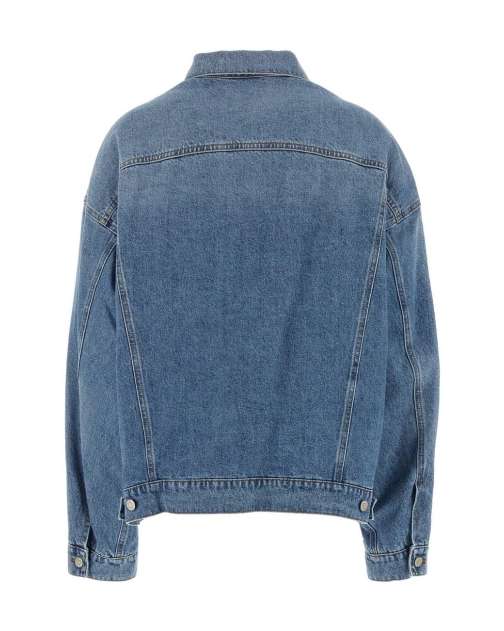 Magliano Blue Long Sleeved Buttoned Denim Jacket for men