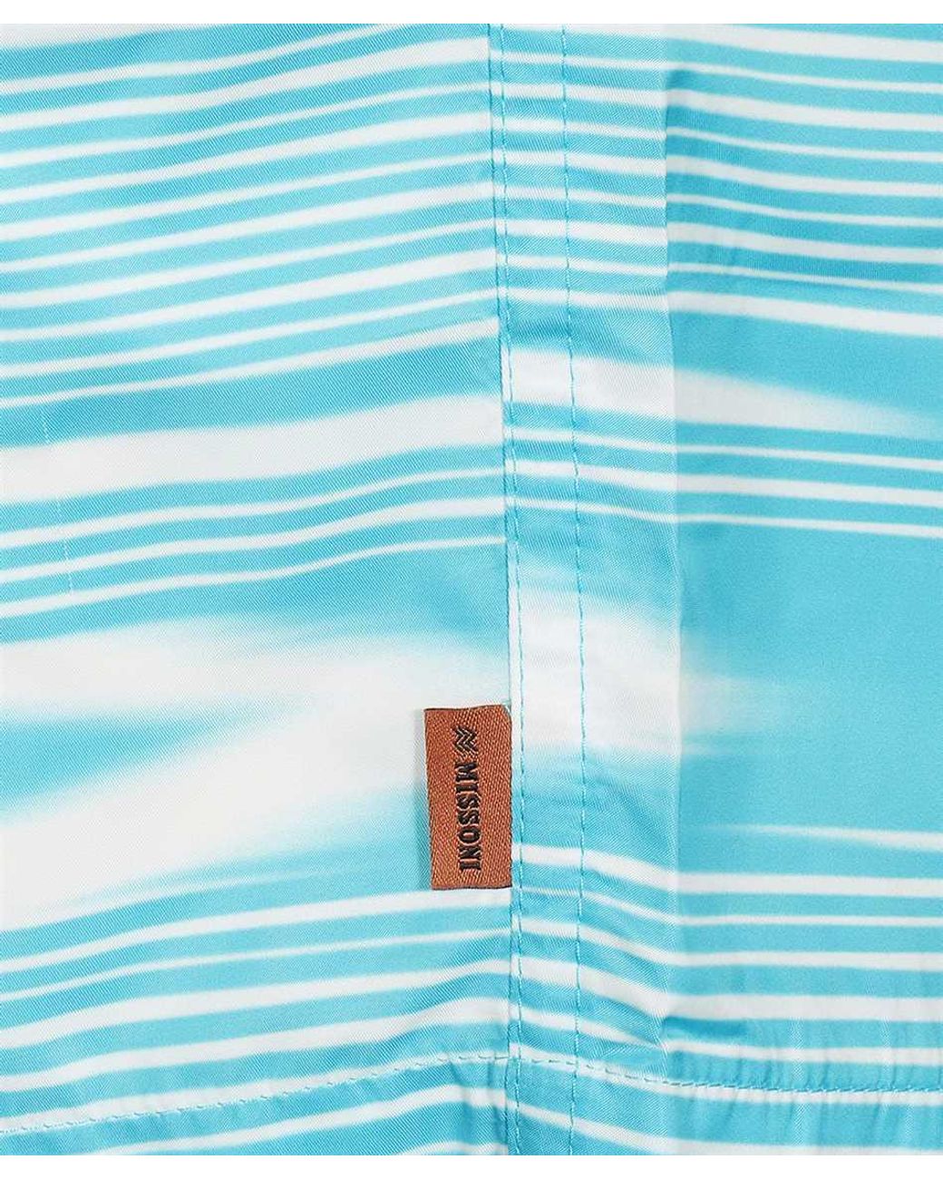 Missoni Blue Logo Shorts for men