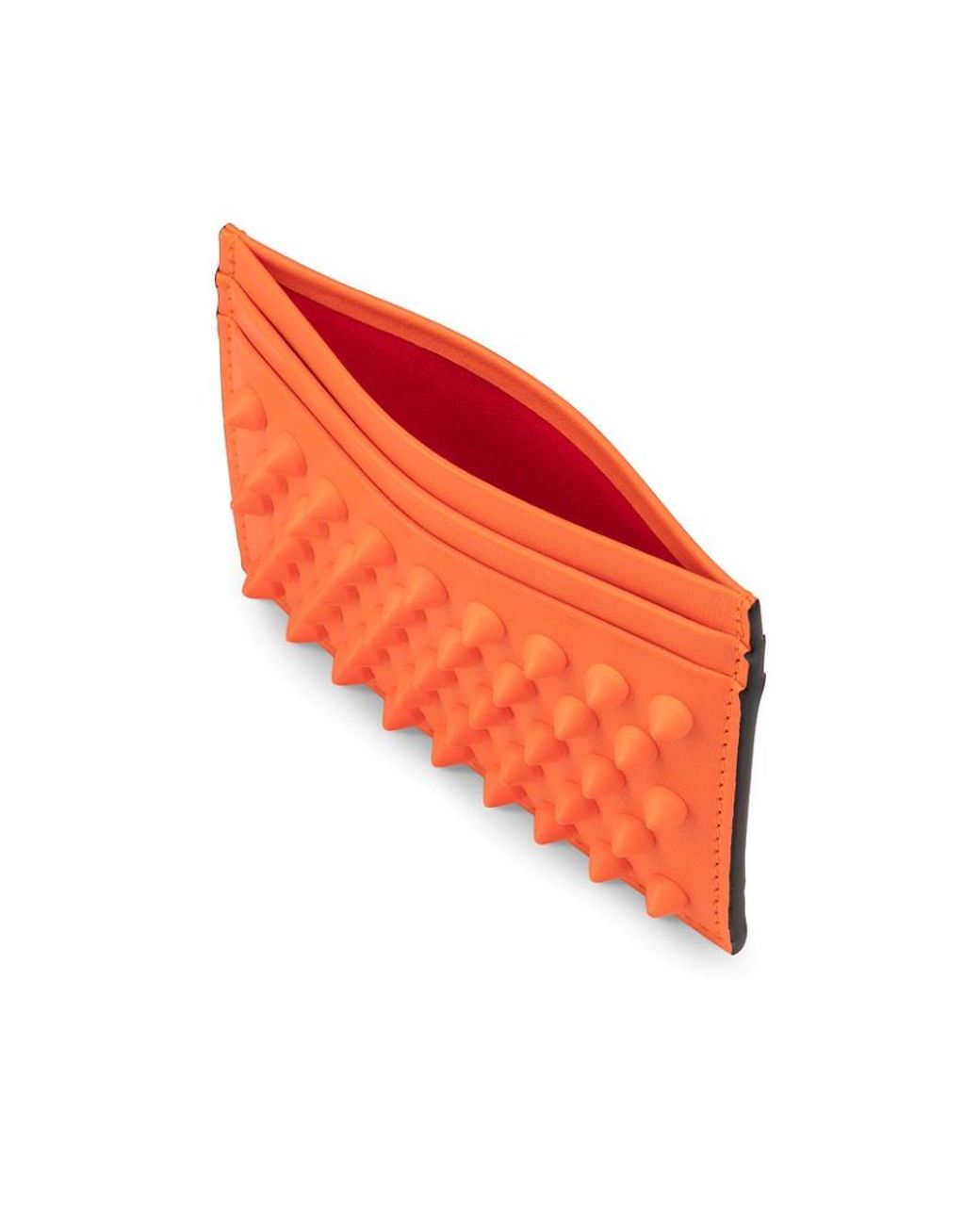 Christian Louboutin Orange Kios Card Holder for men