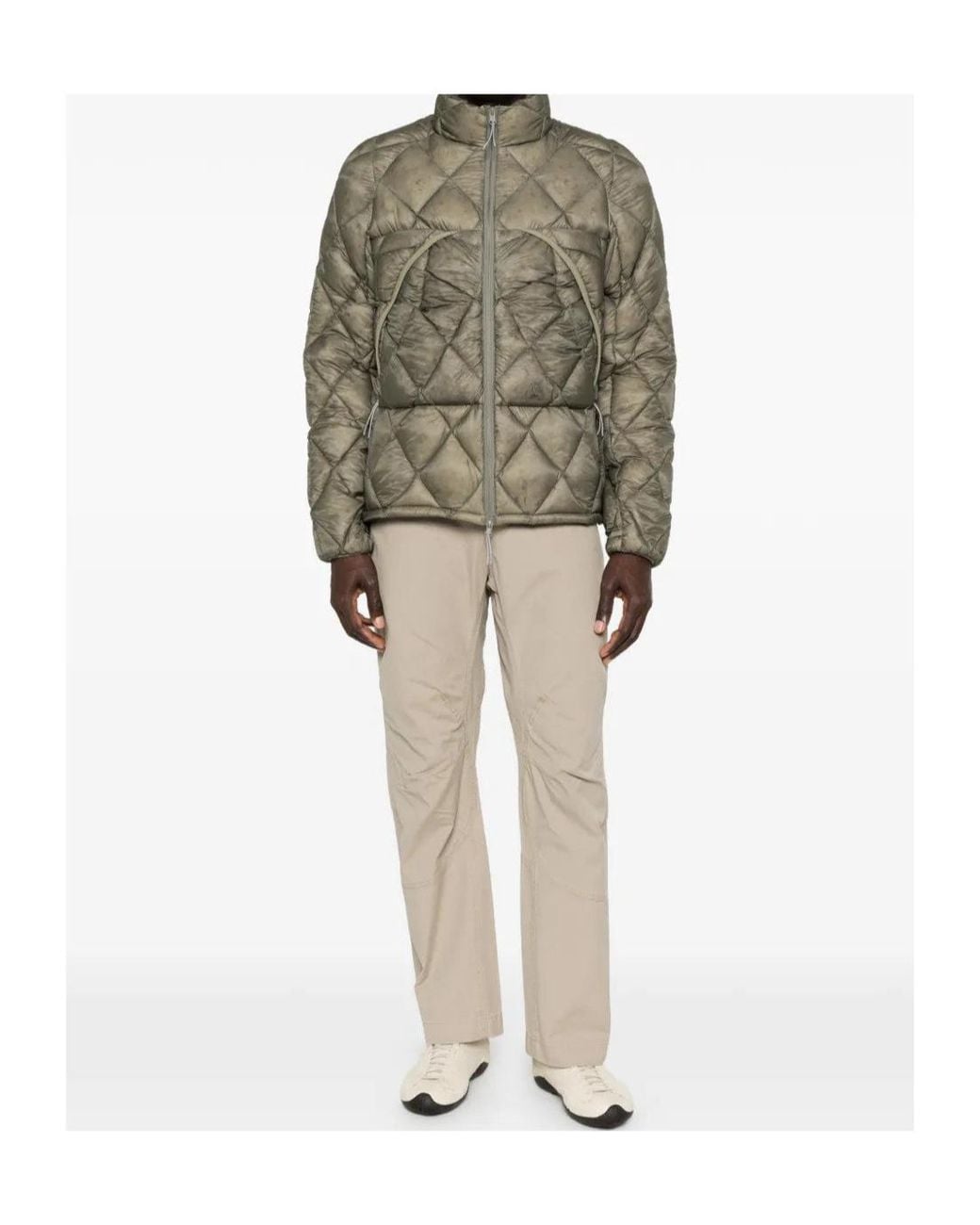 Roa Green Nuna 800 Quilted Down Jacket for men