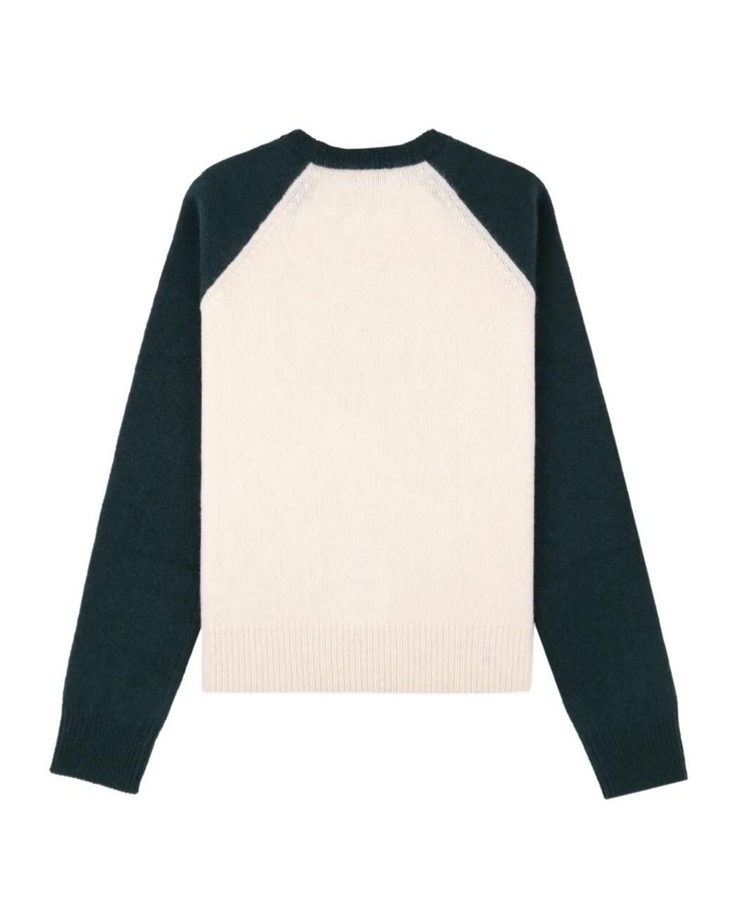 Sporty & Rich Blue Long-Sleeved Knitted Sweater