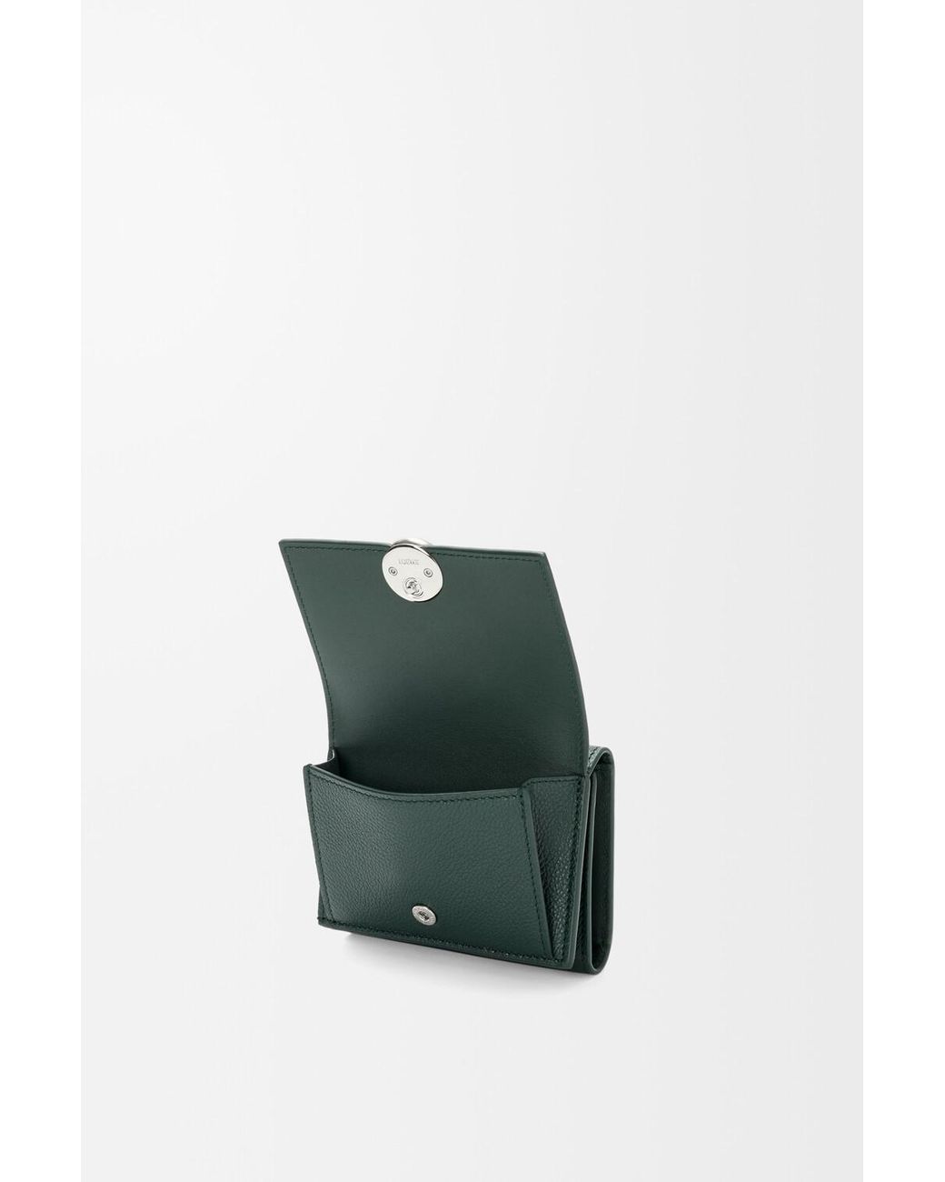 Loewe Green Trifold Wallet