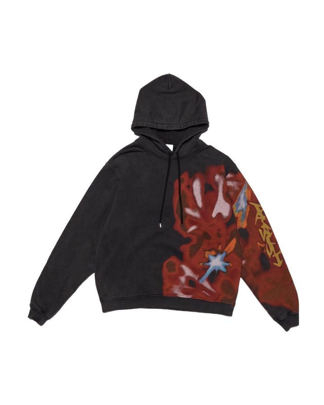 Ambush Multicolor Graphic-Printed Drawstring Hoodie for men