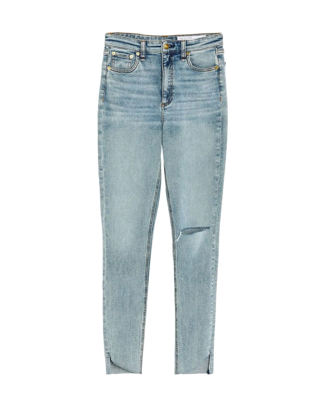 Rag & Bone Blue Denim Trousers