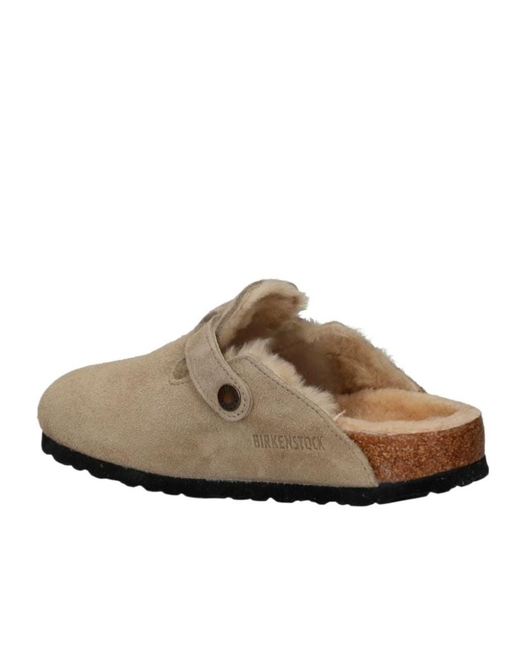 Birkenstock Gray Round Head Muller Shoes