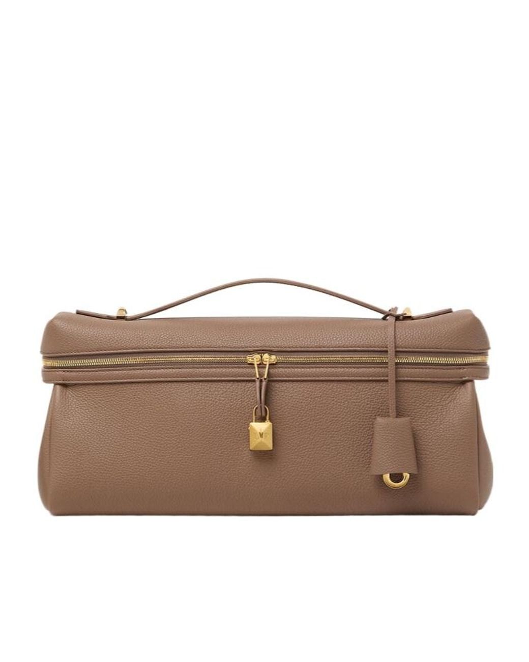 Loro Piana Brown Extra Softy Bag L33