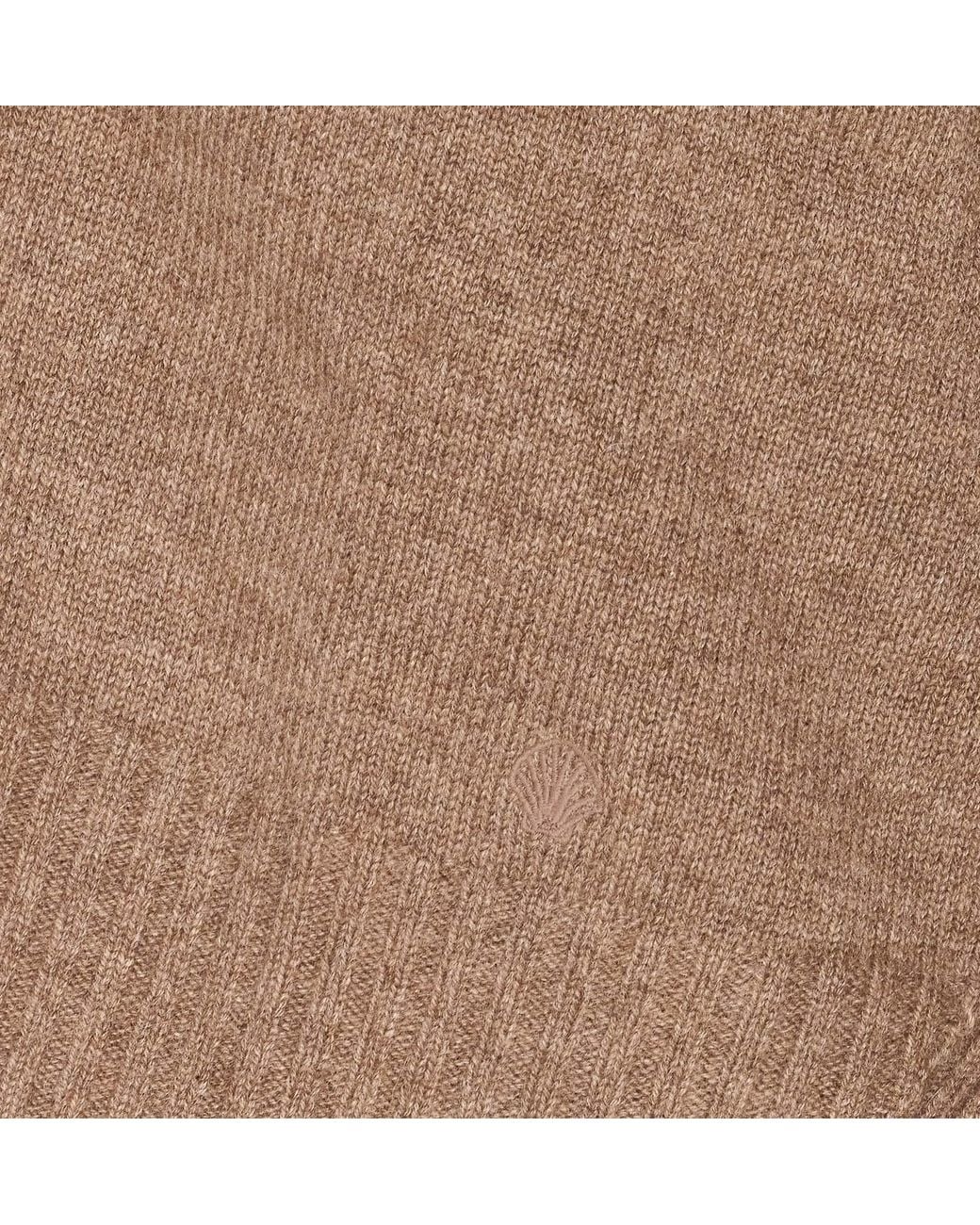 Loulou de Saison Brown Kaia V-Neck Cardigan