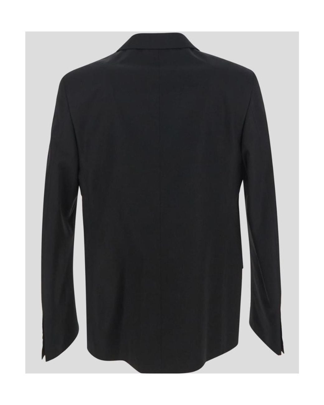 Off-White c/o Virgil Abloh Blue Single-Breasted Long-Sleeved Blazer for men