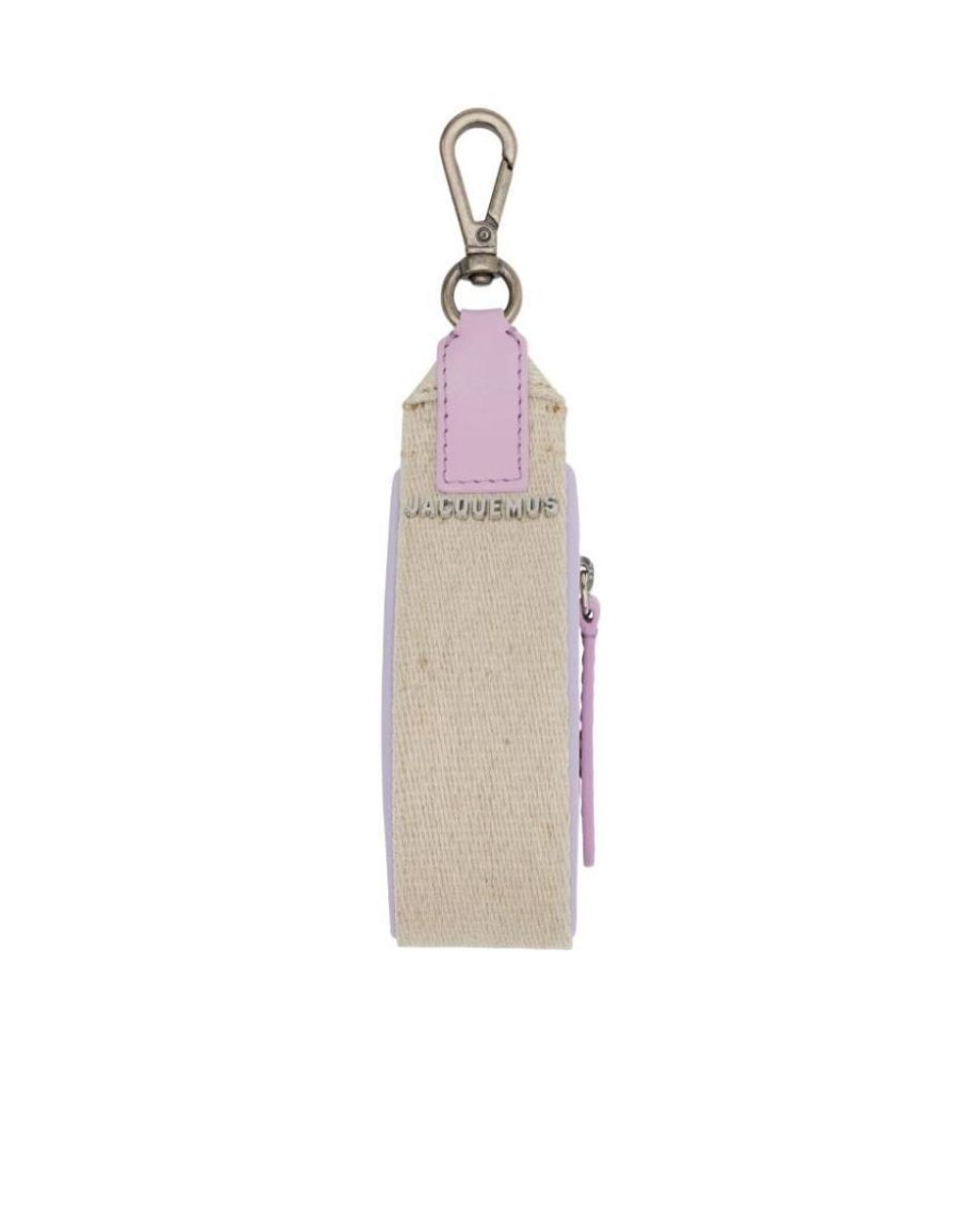 Jacquemus White Lanyard Coinpurse for men