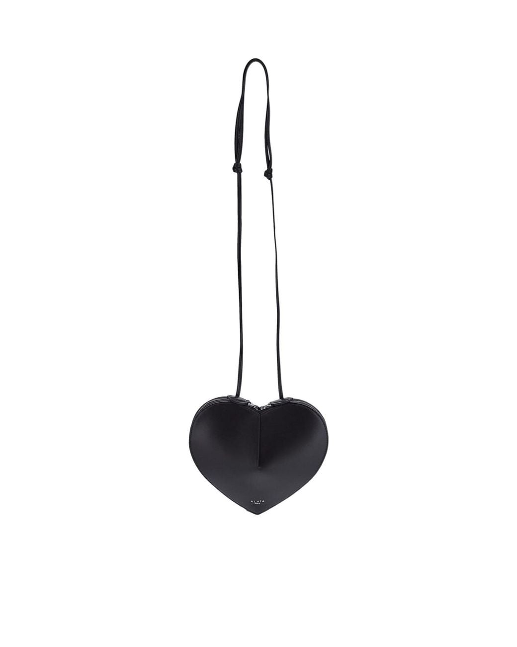 Alaïa Black Alaïa Le Coeur Heart-Shape Crossbody Bag