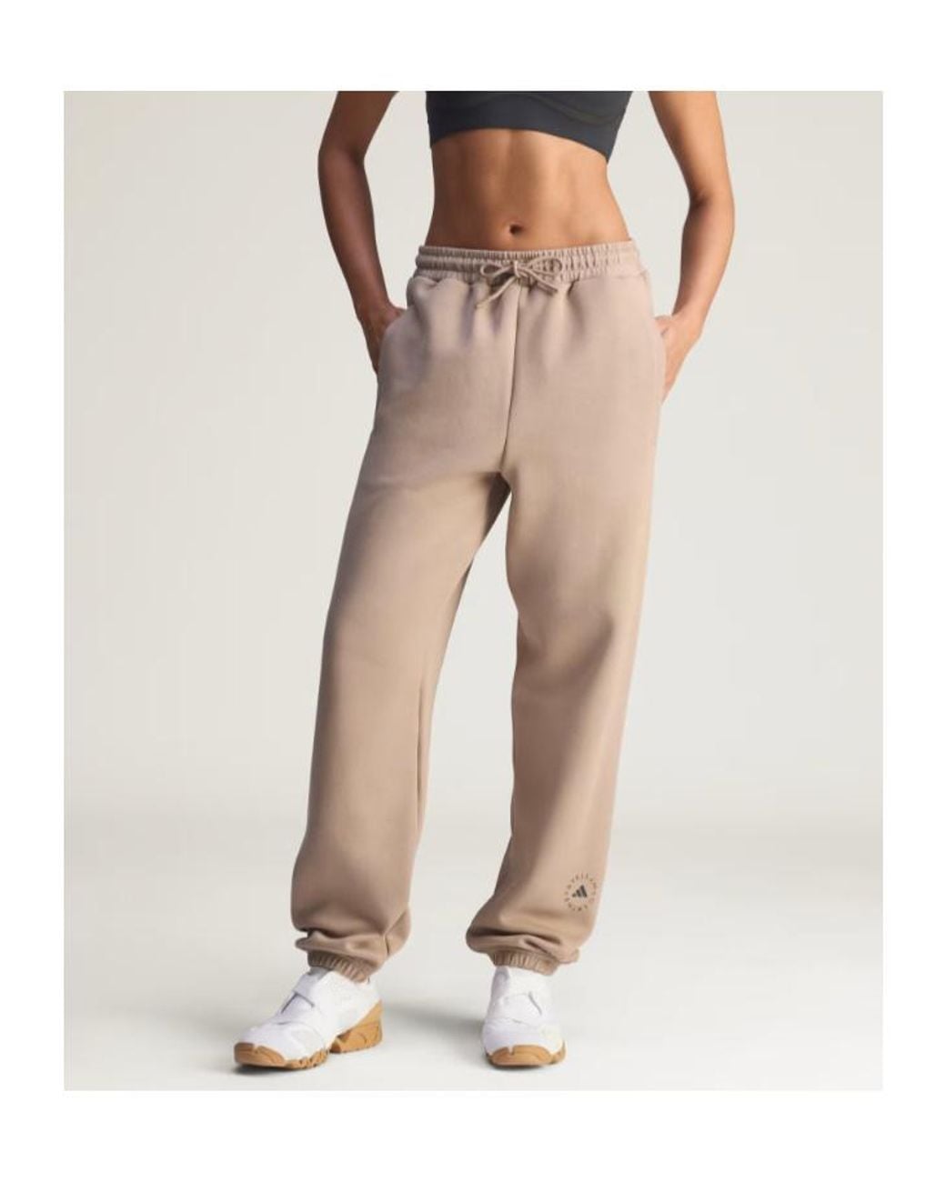 Adidas By Stella McCartney Natural Relaxed Fit Joggers