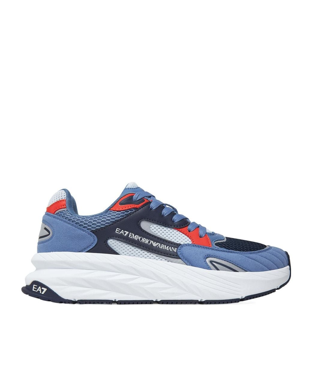 EA7 Blue Crusher Sonic Mix Sneakers for men