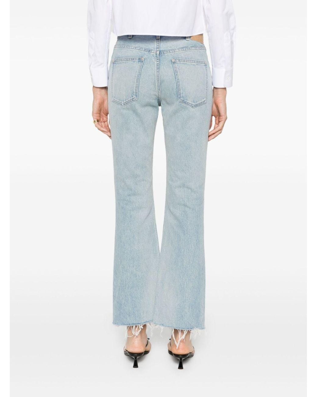 Céline Blue Dylan Flared Jeans