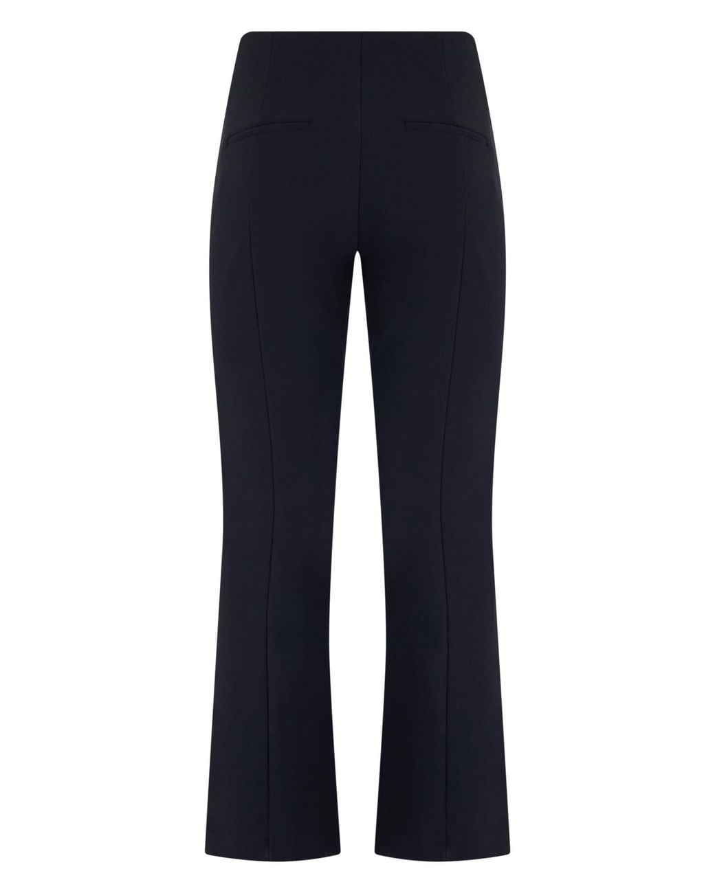 Vince Blue High-Waist Flared Pants