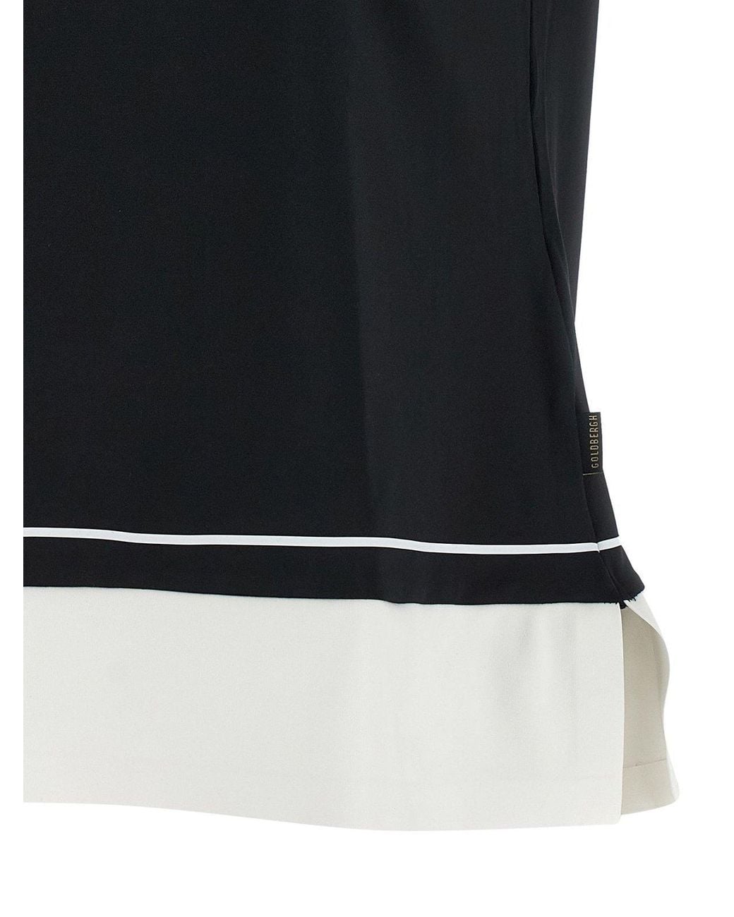 Goldbergh Black Piccola Performance Polo Top