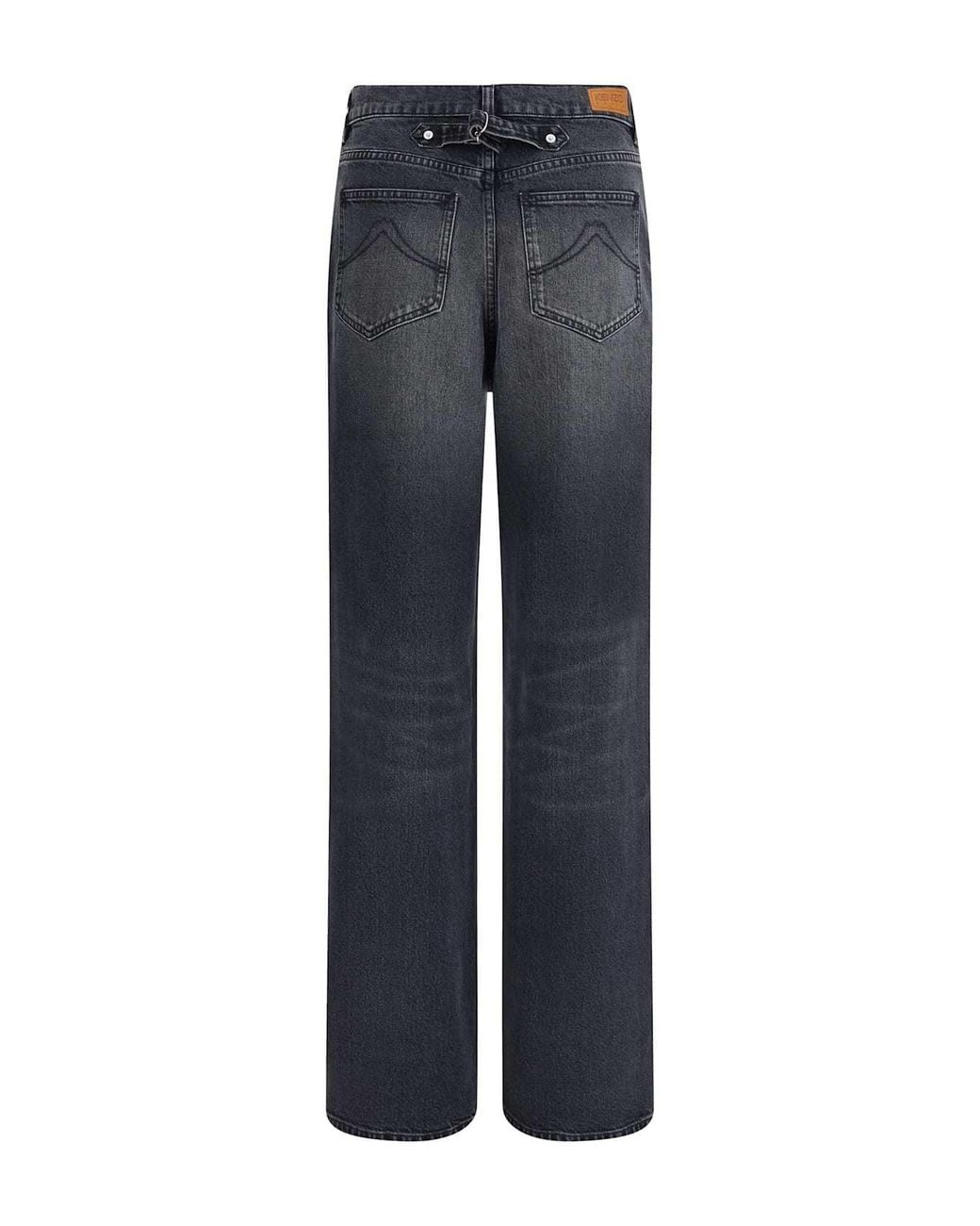 KENZO Blue Futura Straight-Leg Jeans
