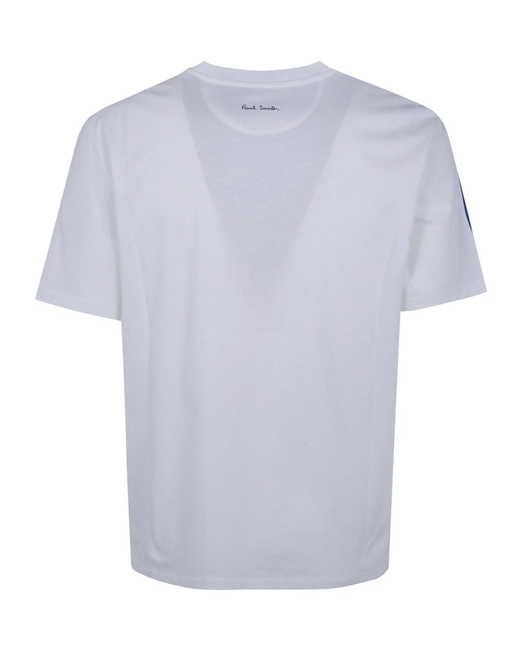 Paul Smith Blue Short-Sleeved T-Shirt for men