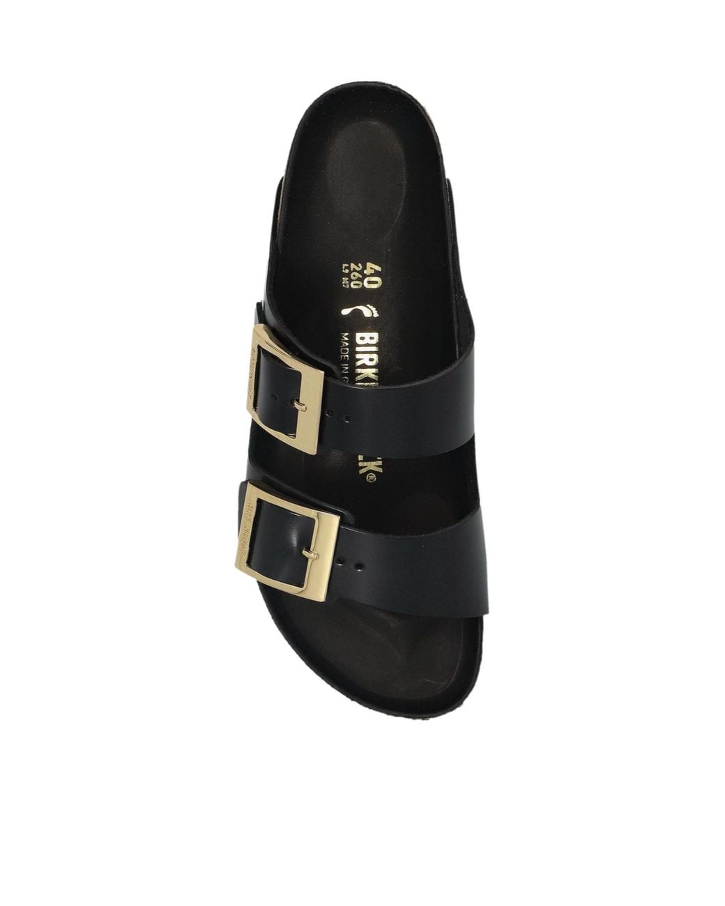 Birkenstock Black Double-Fastened Open Toe Sandals