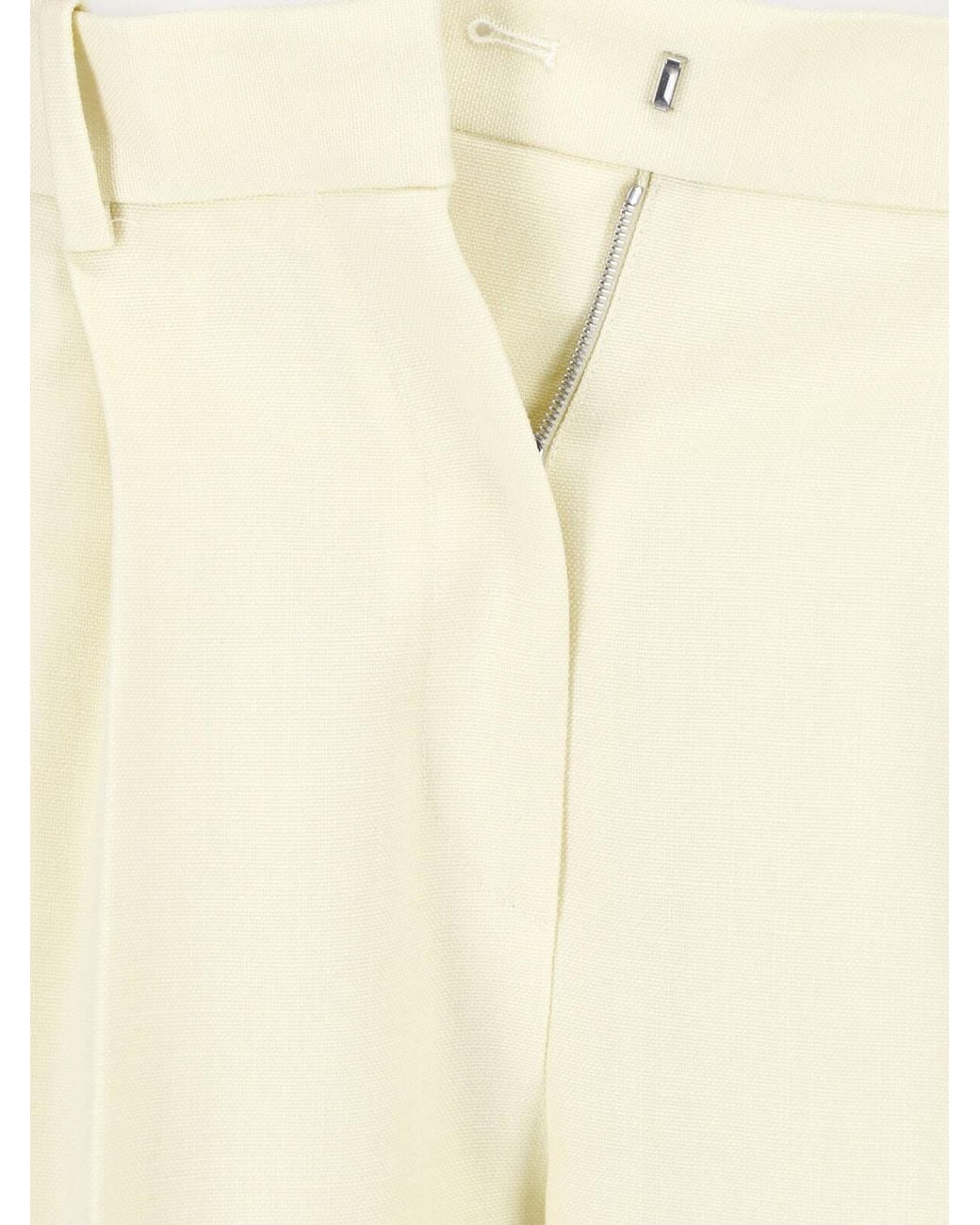 Calvin Klein Natural Casual Trousers With Belt Loops