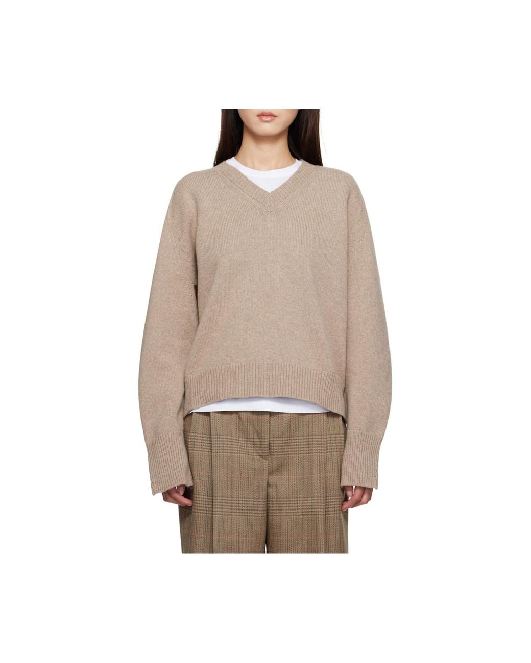 Rohe Brown Sleeve Wrap Jumper