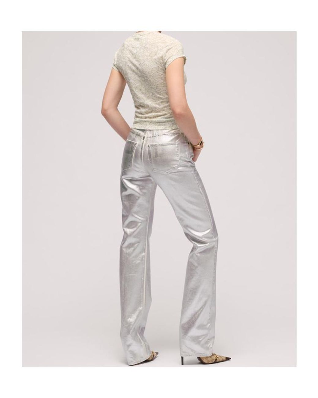 Gucci White Printed T-Shirt
