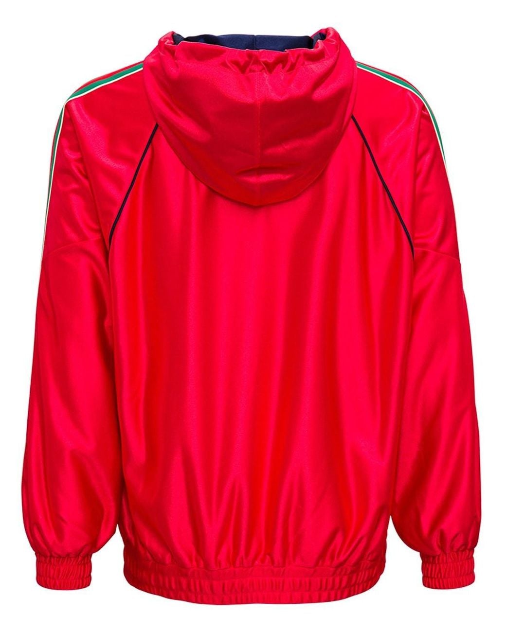 Gucci Red Web G Patch Hoodie for men