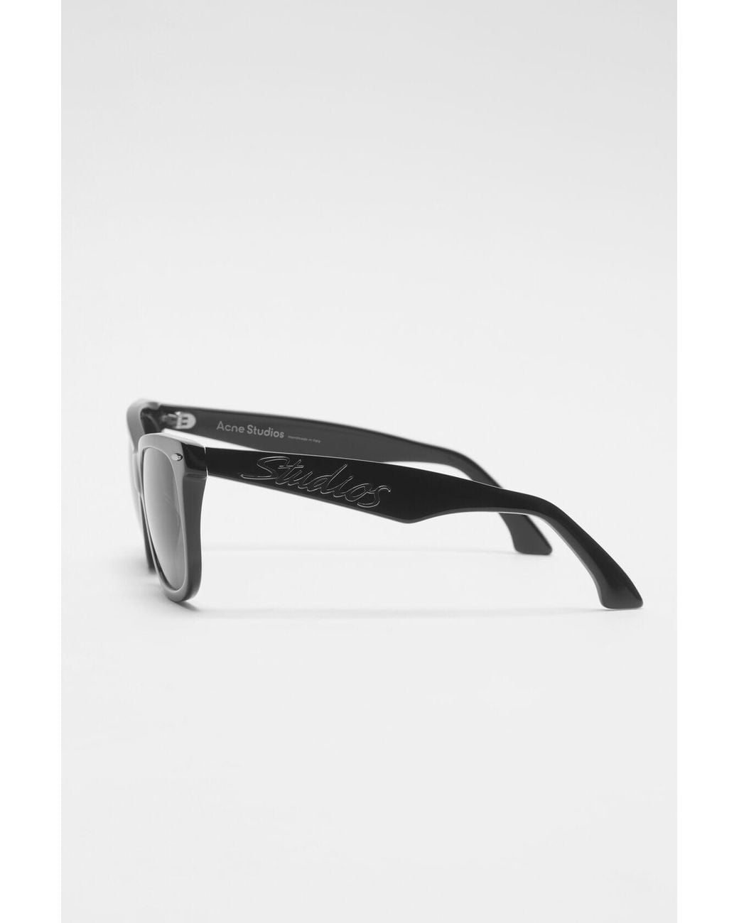 Acne Multicolor Logo-Detail Square-Frame Sunglasses