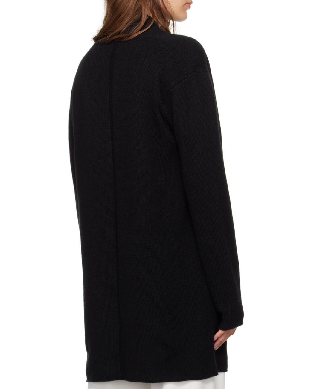 The Row Black Fulham Cashmere Cardigan