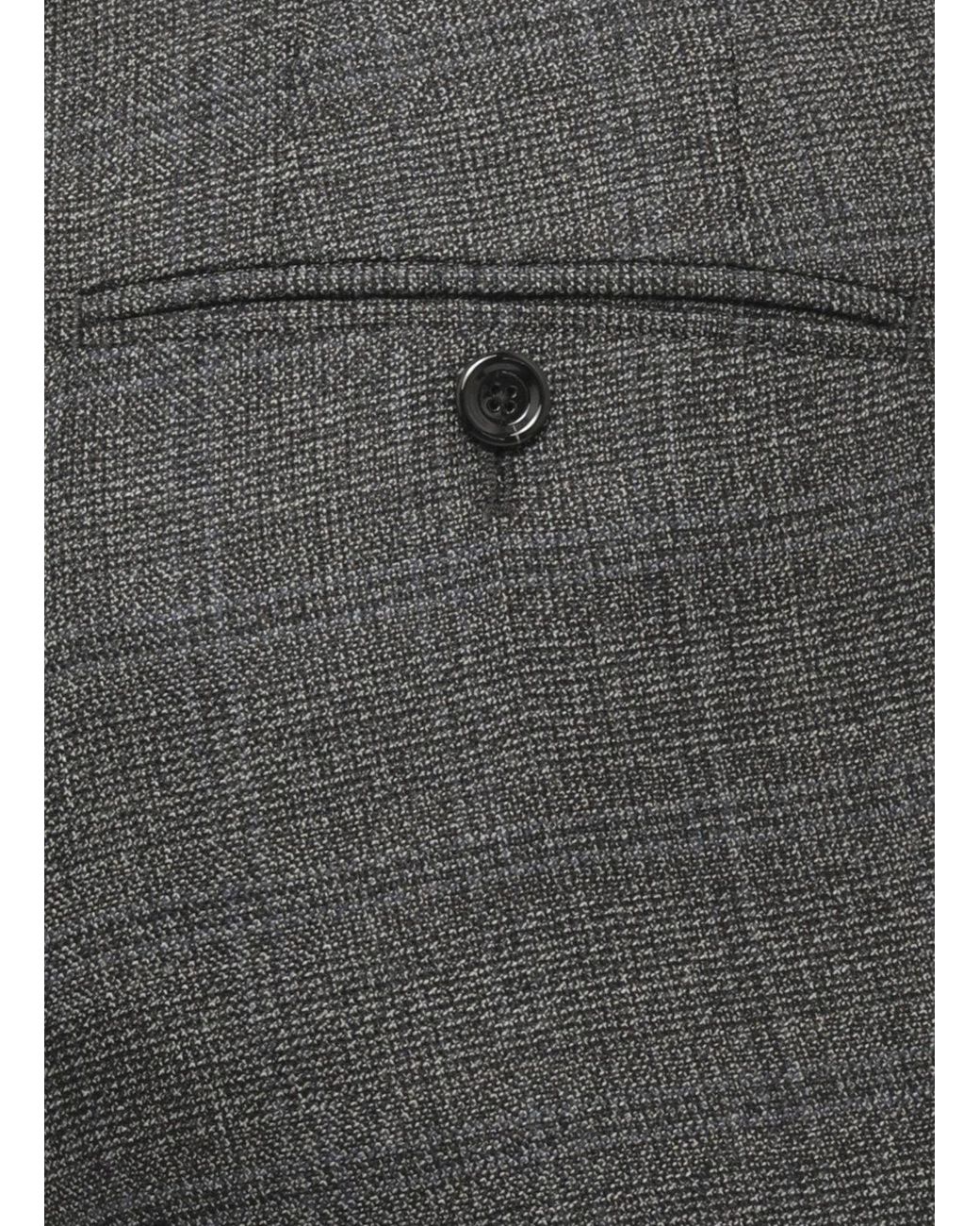 Lardini Gray Check Two-Piece Suit for men