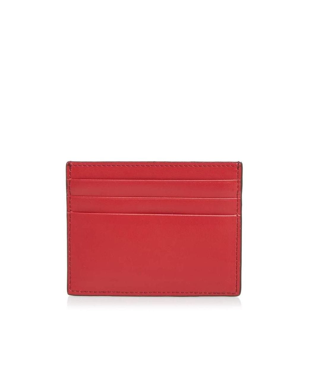 Etro Red Rectangular Card Bag